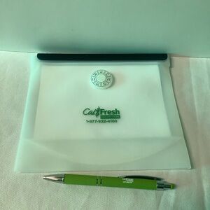 Cal Fesh Advertisements Stylus And Bag Storage